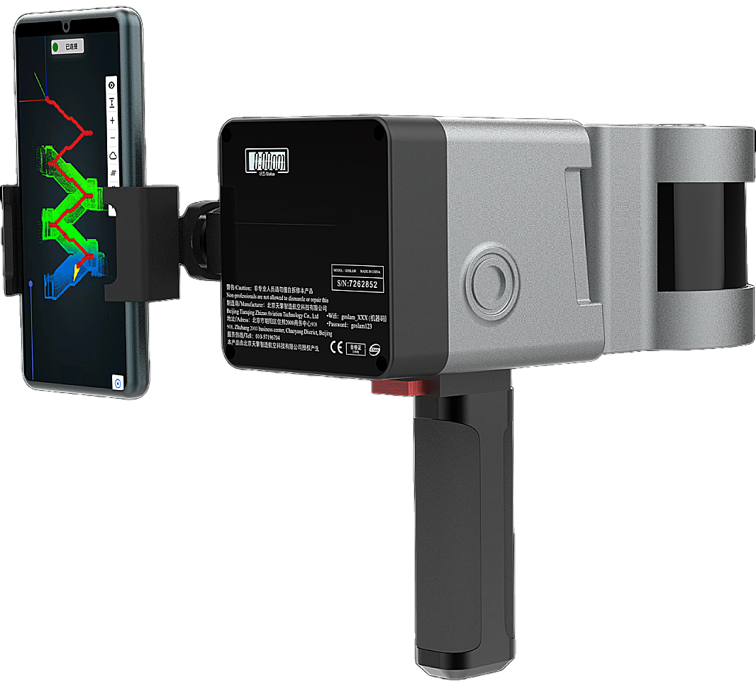 mobile 3D lidar scanner